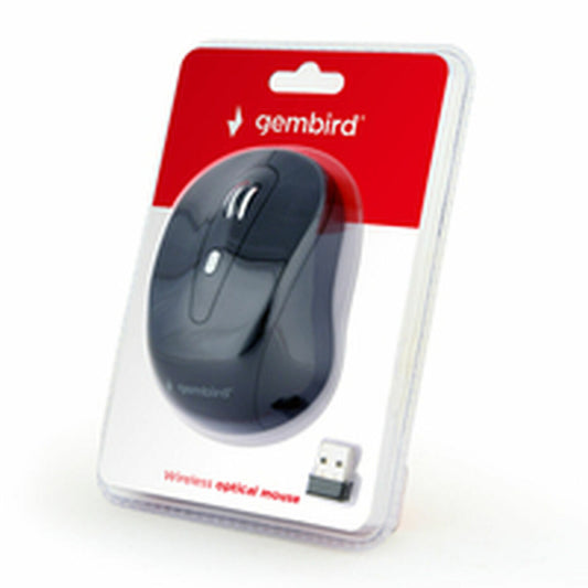 Gembird Schnurlose Mouse Gembird Musw-6B-01 Schwarz Schwarzweiß 1600 Dpi
