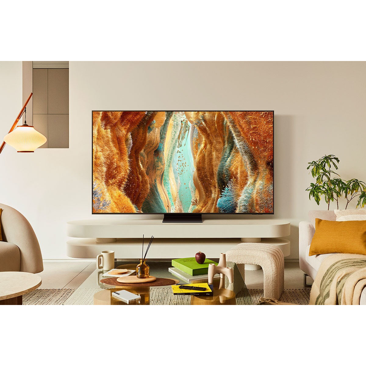 Samsung Smart Tv Samsung Tq55Qn70F 55&quot; 4K Ultra Hd Hdr Neo Qled