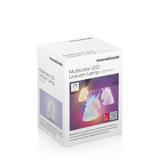 Innovagoods Multicolor Einhornleuchte Ledicorn Innovagoods