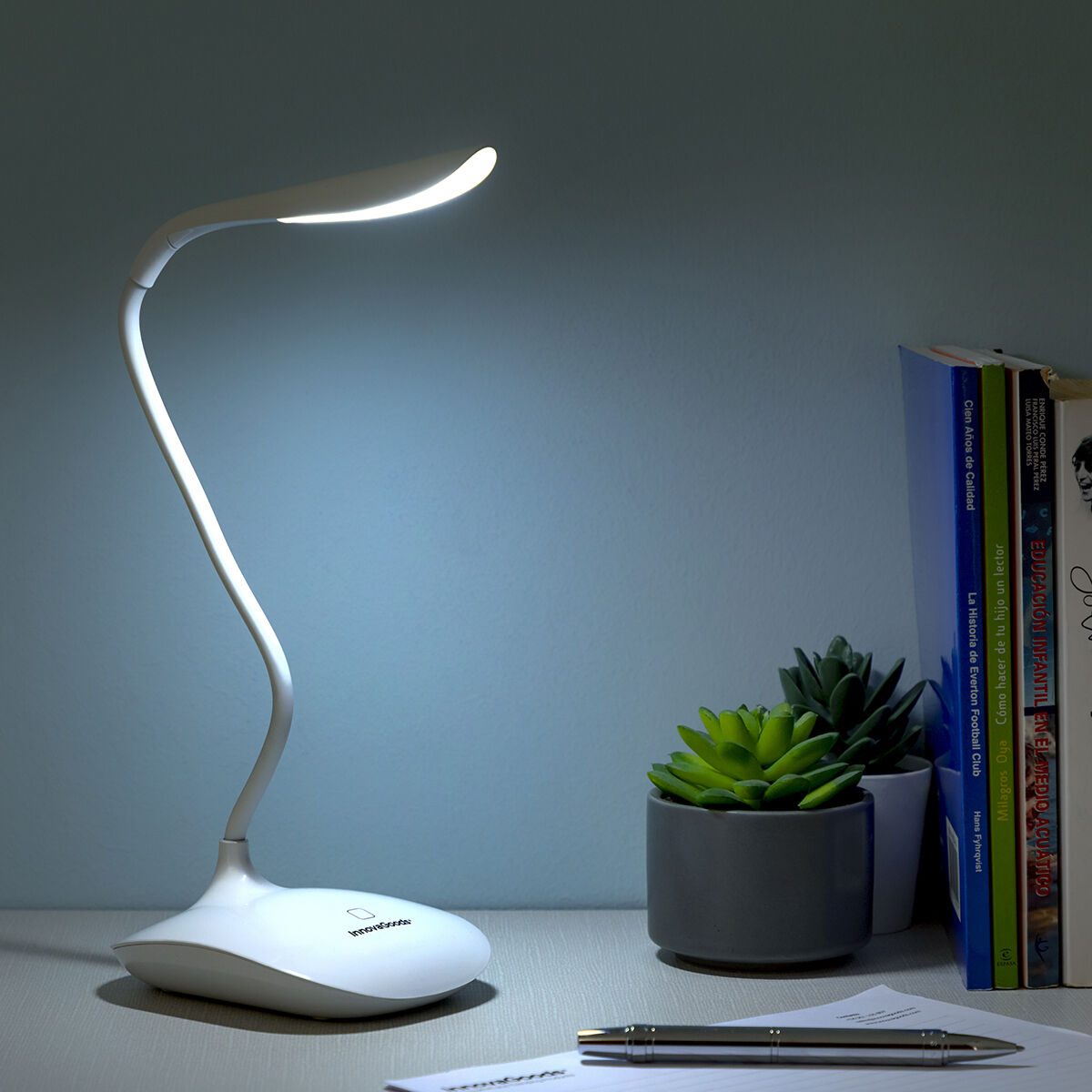 Innovagoods Wiederaufladbare Touch-Led-Tischlampe Lum2Go Innovagoods