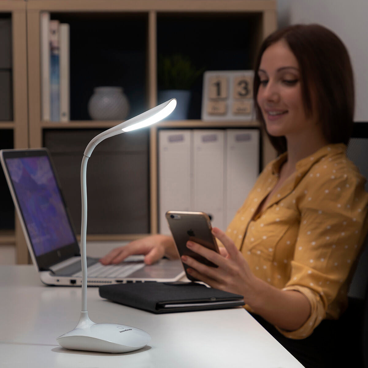 Innovagoods Wiederaufladbare Touch-Led-Tischlampe Lum2Go Innovagoods