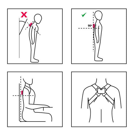 Innovagoods Intelligenter Wiederaufladbarer Haltungstrainer Mit Vibration Viback Innovagoods