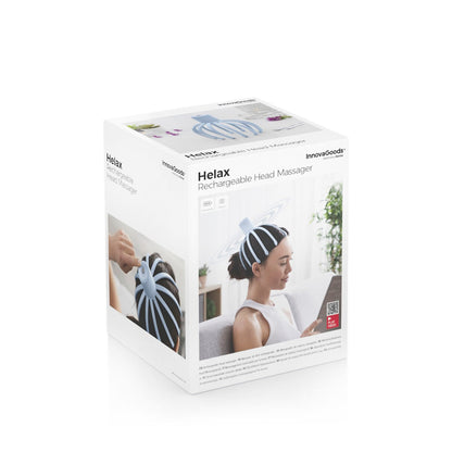 Innovagoods Wiederaufladbares Kopfmassagegerät Helax Innovagoods