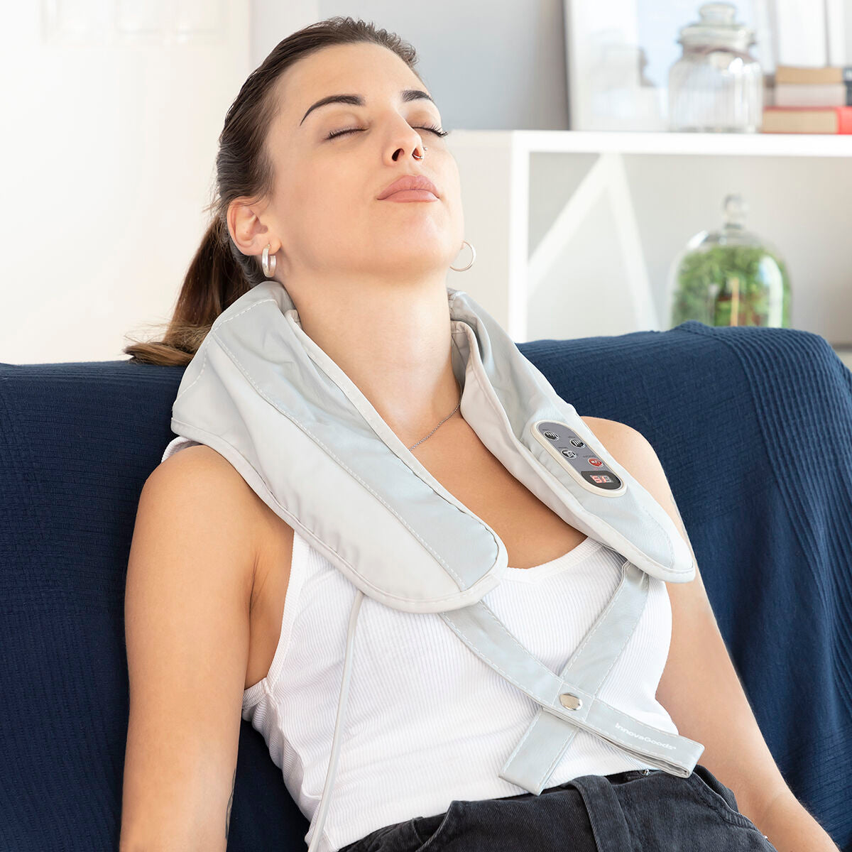 Innovagoods Elektrisches Klopfmassagegerät Mit Klopfen Und Wärme Tappilan Innovagoods