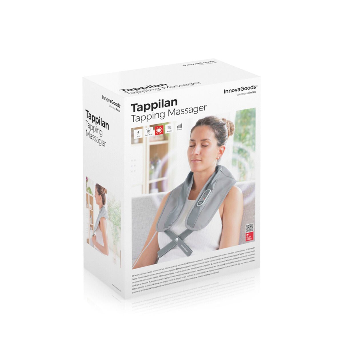 Innovagoods Elektrisches Klopfmassagegerät Mit Klopfen Und Wärme Tappilan Innovagoods