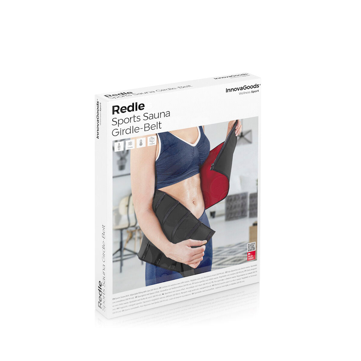 Innovagoods Schlankheits-Sportmieder Mit Sauna-Effekt Redle Innovagoods
