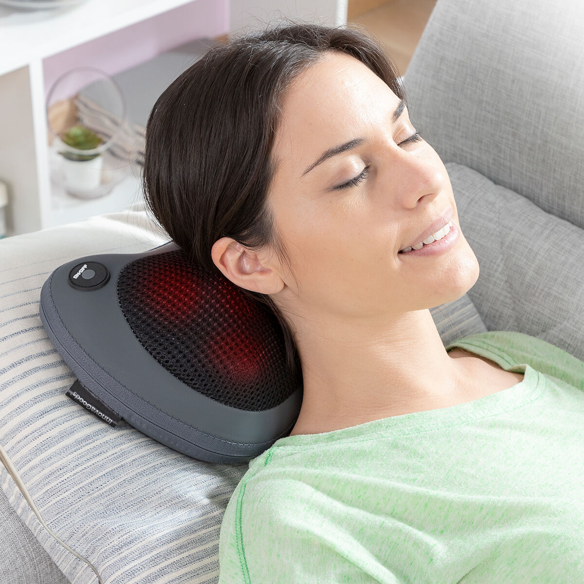 Innovagoods Kompaktes Shiatsu-Massagegerät Shissage Innovagoods