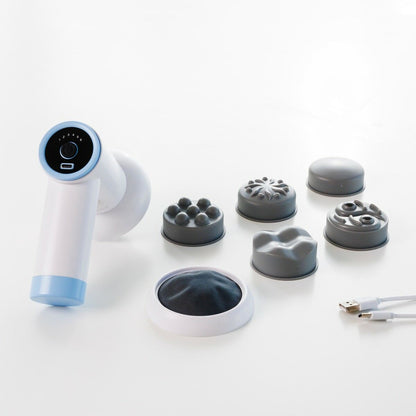 Innovagoods 6 In 1 Wiederaufladbare Anti-Cellulite-Massagepistole Cellygun Innovagoods