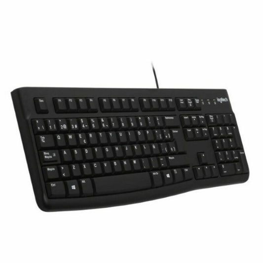 Logitech Tastatur Logitech 920-002518 Schwarz Qwerty Spanisch Qwerty