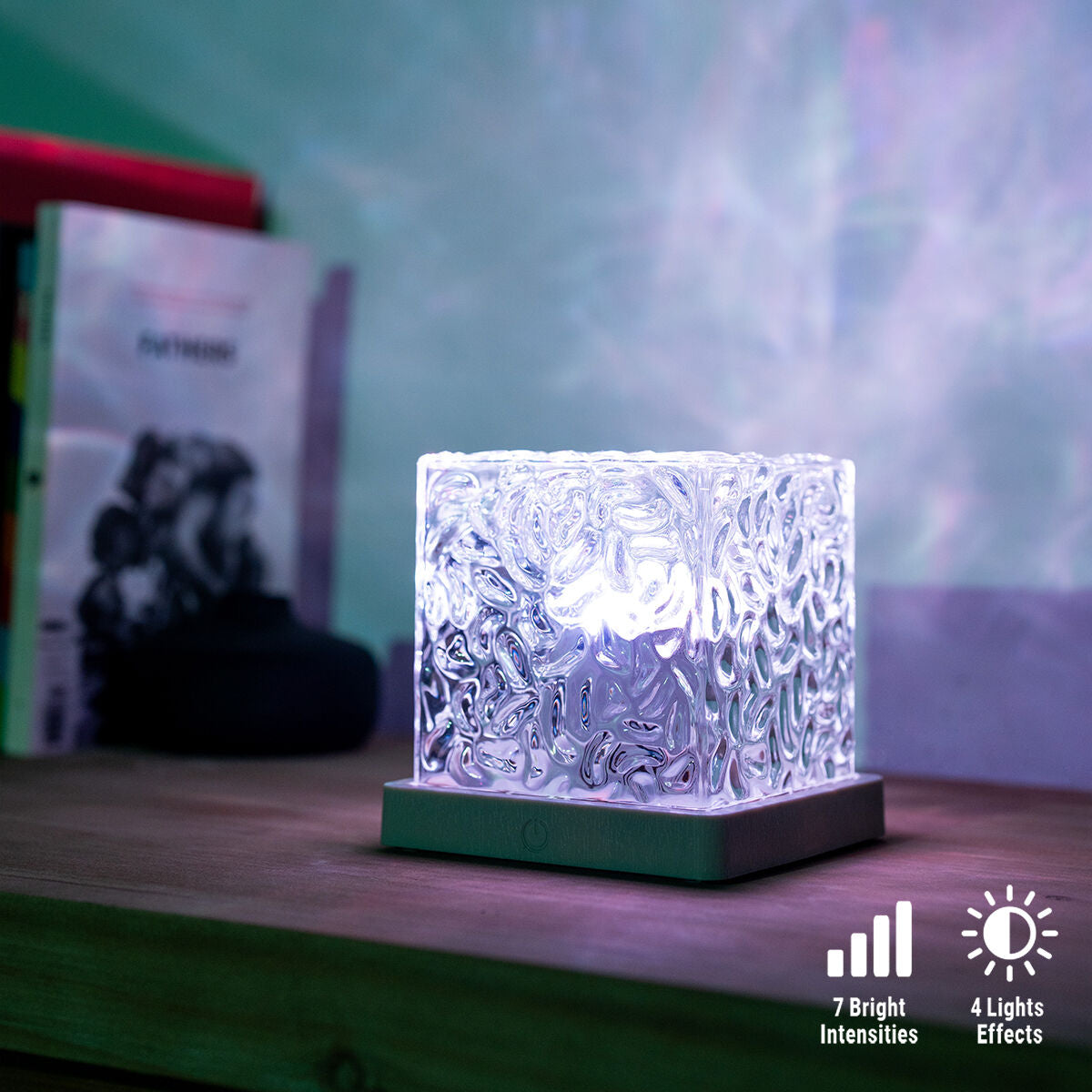 Innovagoods Wiederaufladbarer Aurora Borealis Led-Projektor Boralamp Innovagoods