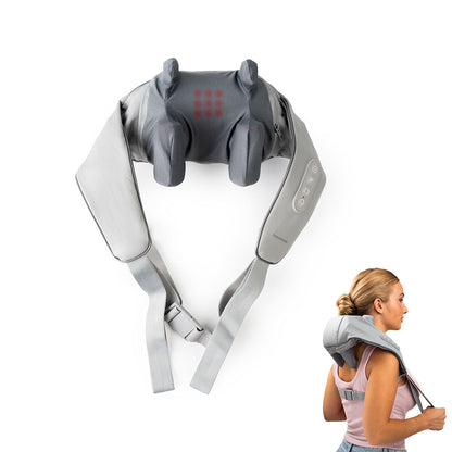 Innovagoods Wiederaufladbares 6D-Nacken- Und Rückenmassagegerät Silax Innovagoods