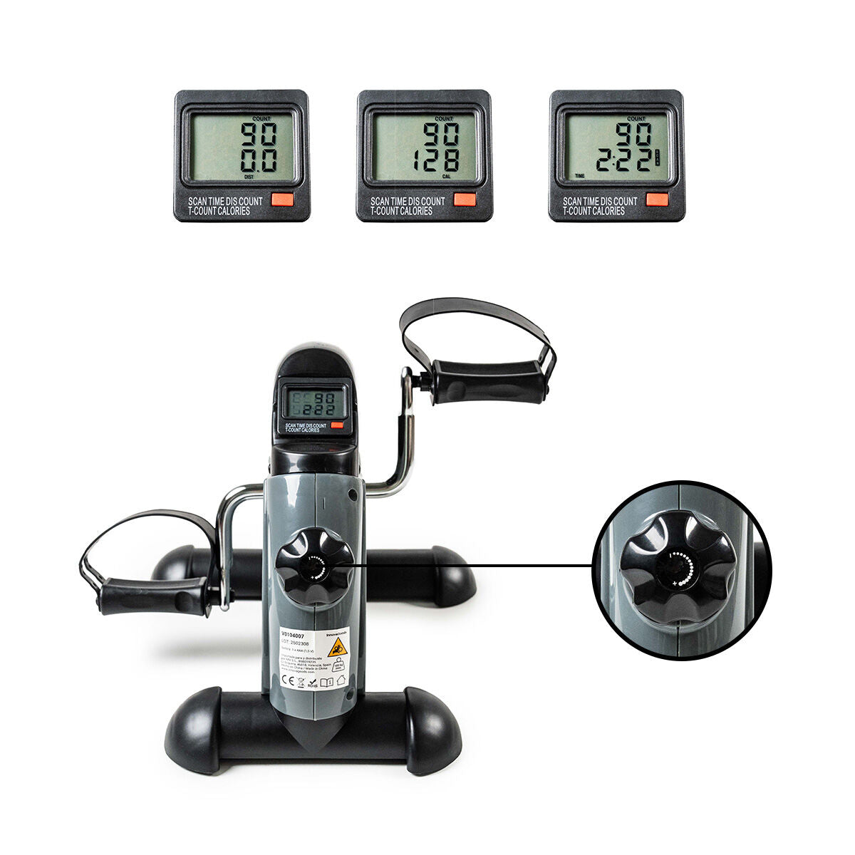 Innovagoods Statischer Pedaltrainer Für Arme Und Beine Mit Matte Velora 2100 Innovagoods